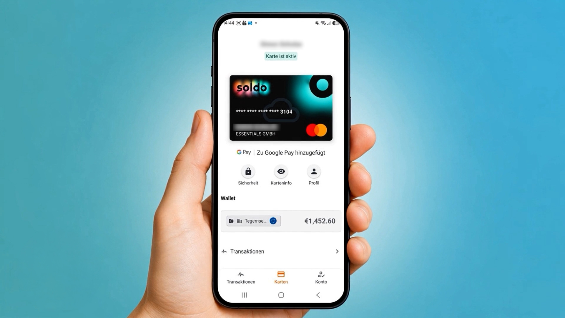 Video zu Soldo-Karten + App-Demo